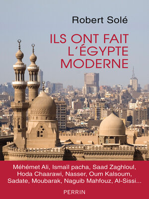 cover image of Ils ont fait l'Egypte moderne